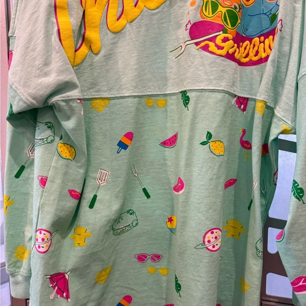 Disney long sleeve shirt ( reach for the fries) large - Picture 5 of 8